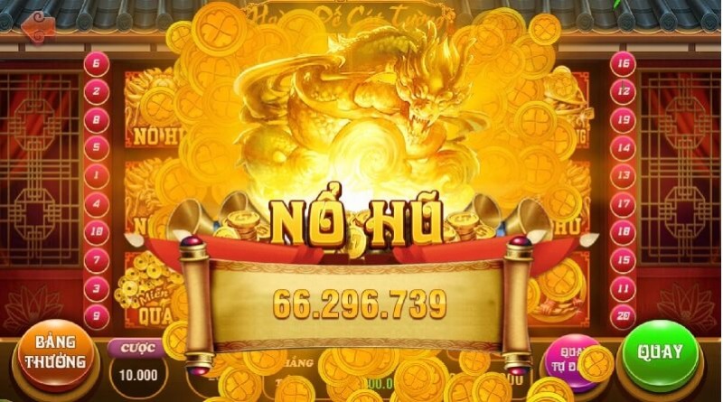 Game nổ hũ là một trong những trò chơi mang tính chất may rủi cao